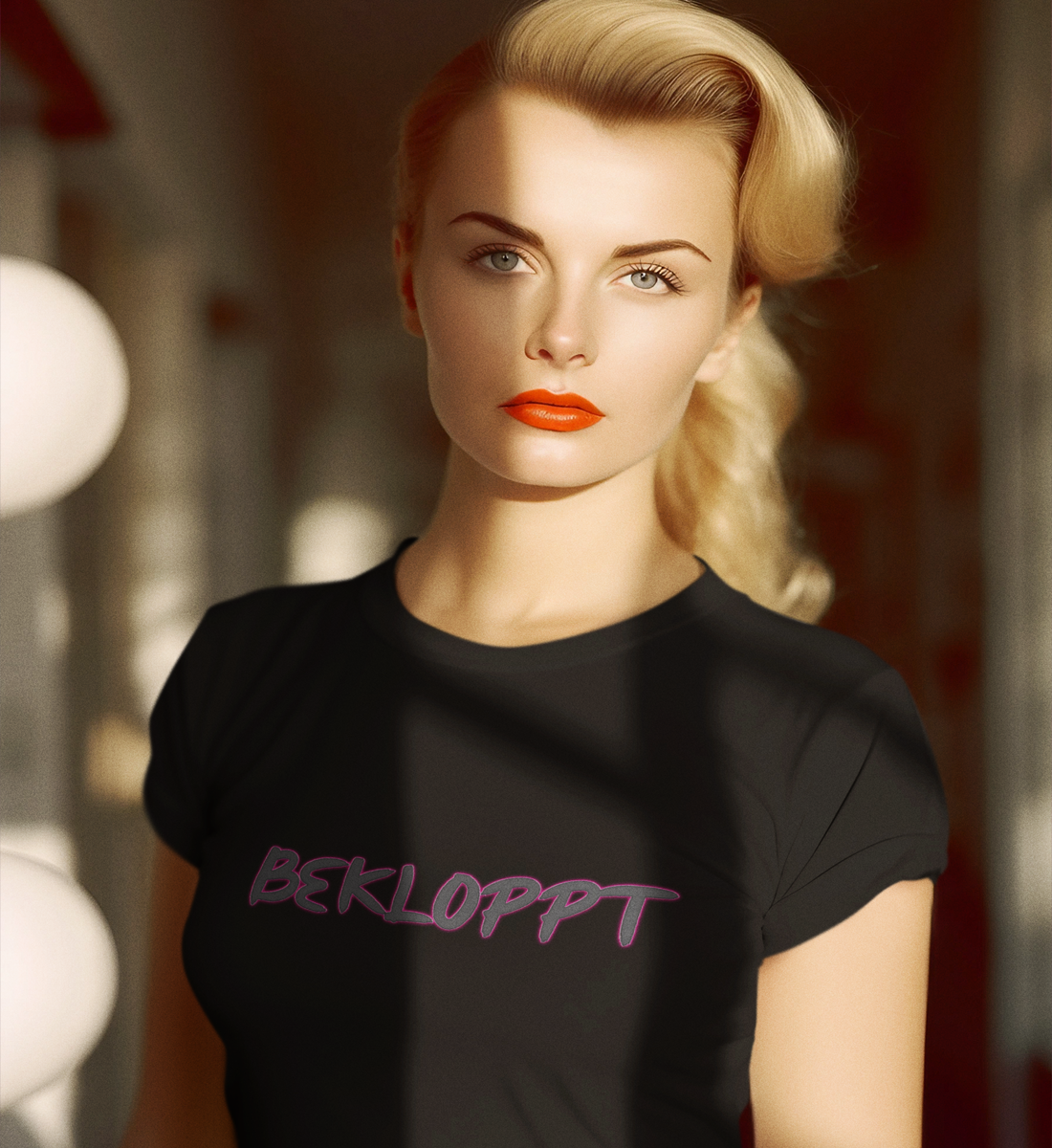 Bekloppt Damenshirt